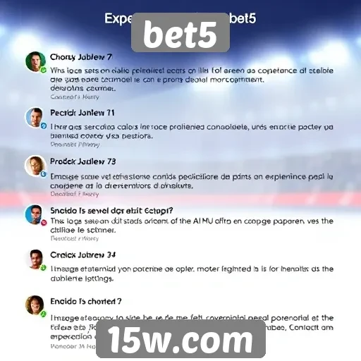 Feedback de usuários sobre a experiência no bet5